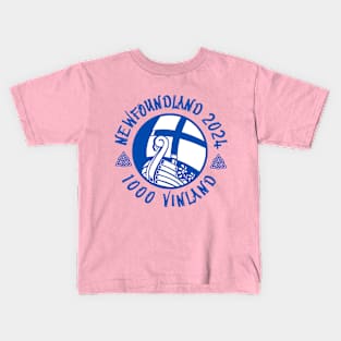 Vinland Markland Greenland Iceland Nordic Newfoundland T-Shirt Kids T-Shirt